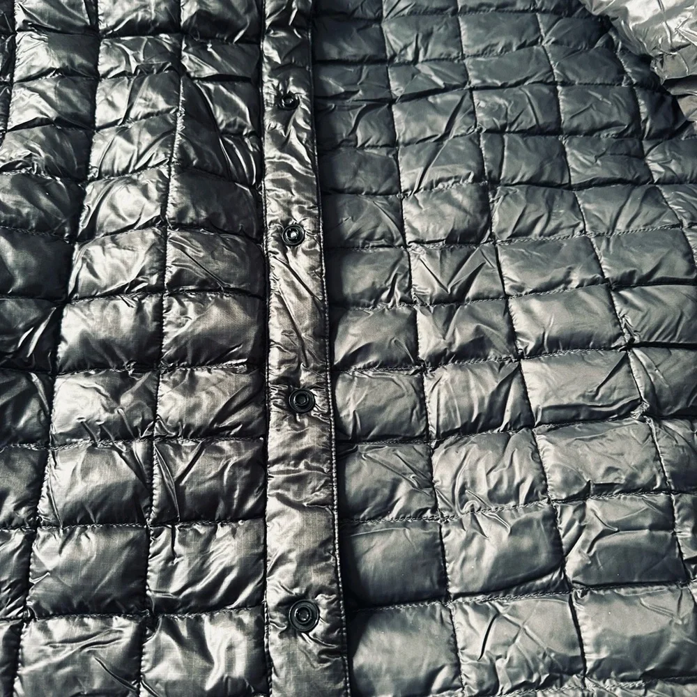 The North Face Dark Gray ThermoBall Puffer Jacket Mens Small NWOT